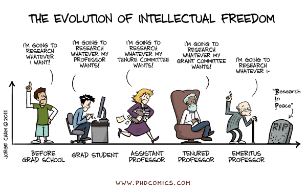 The Evolution of a PhD